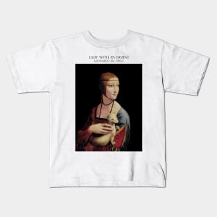 Lady with an Ermine Kids T-Shirt